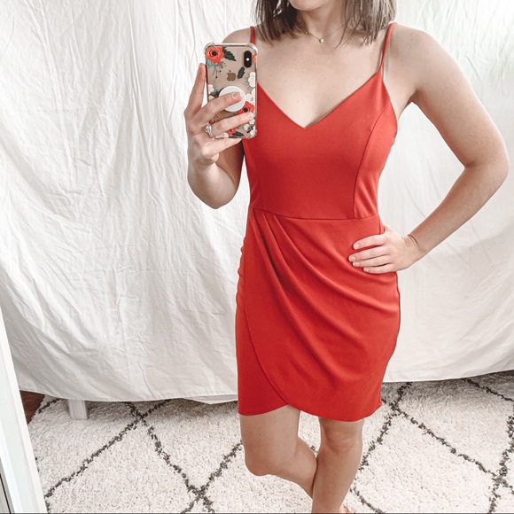 Lulus Dresses & Skirts - Lulus Forever Your Girl Rust Bodycon Dress